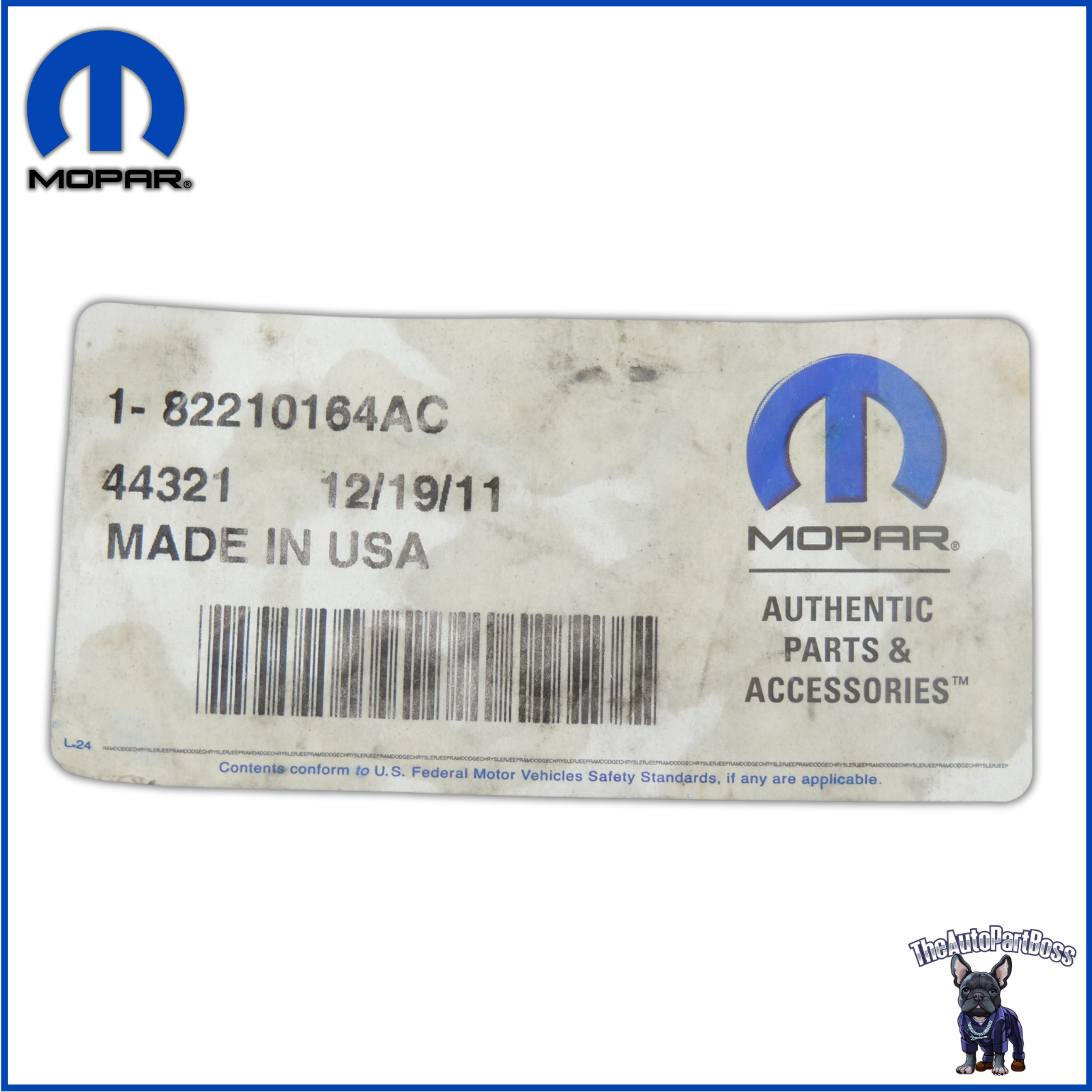Mopar Slush Mats 2 DOOR MODEL ONLY OEM Mopar 82210164AC 82210164AC