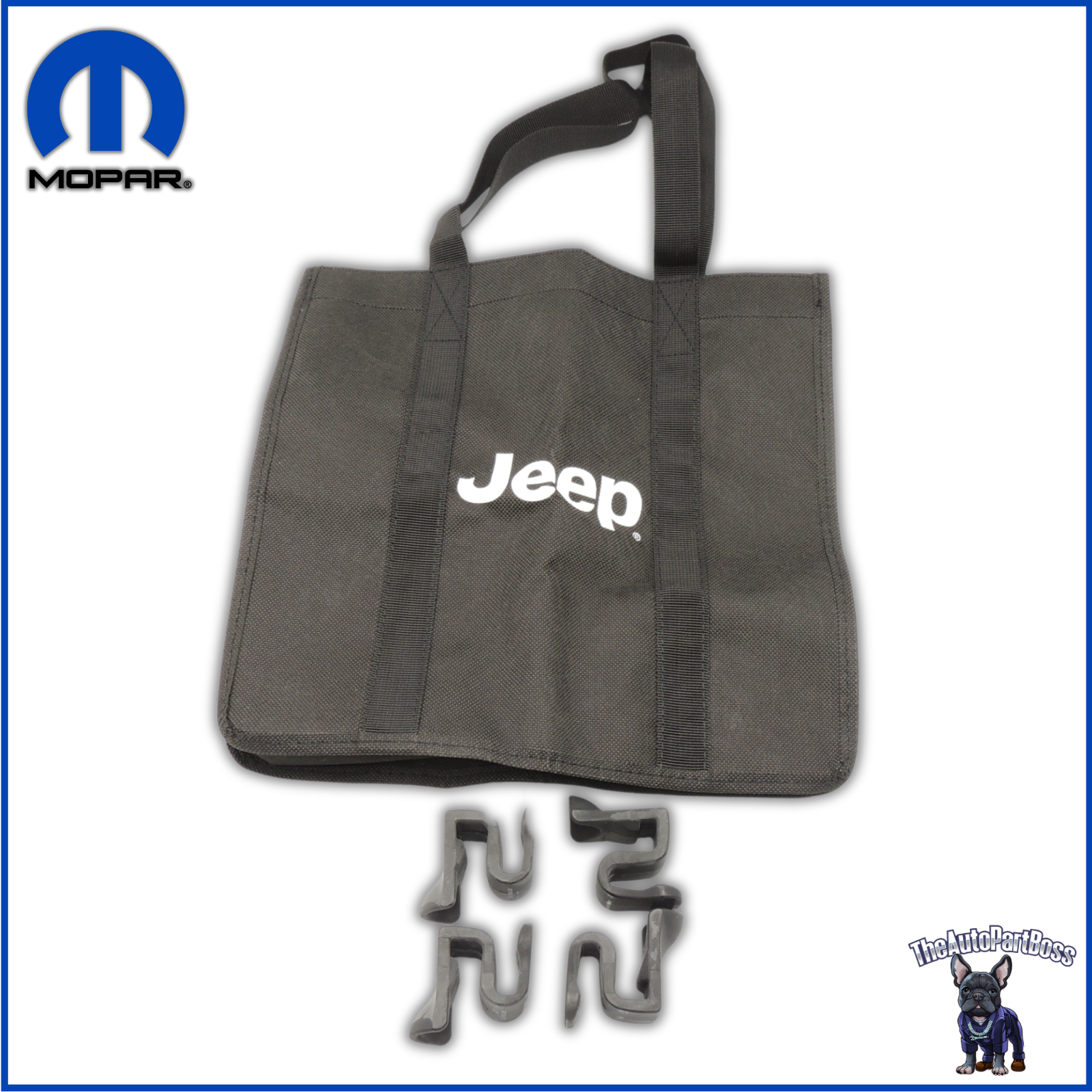 Mopar Cargo, Grocery Bag Hooks OEM Mopar 82213728AB 82213728AB