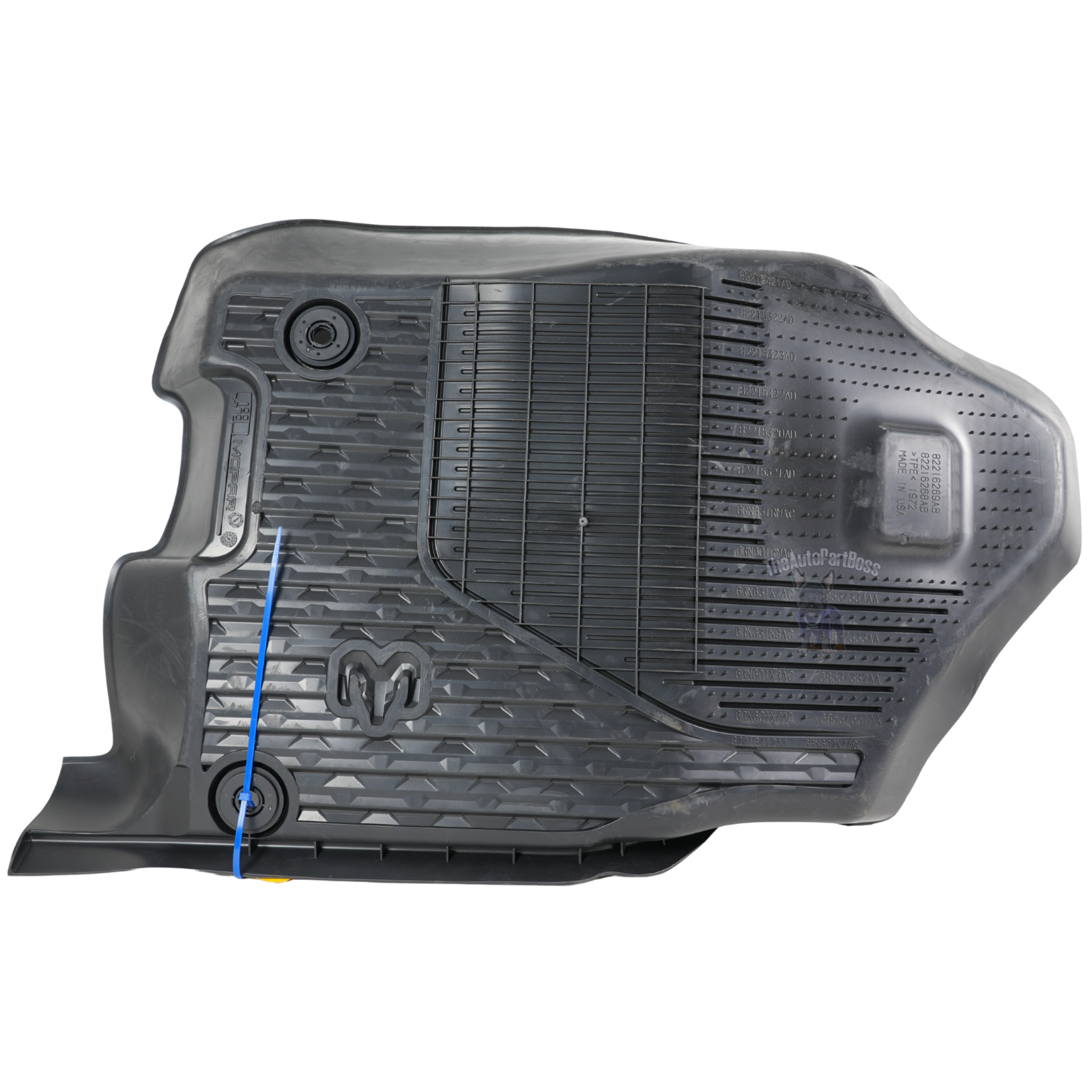 Mopar ONE Mat Floor - 1ST Row Genuine Mopar 82216269AB 82216269AB-ONEMAT-LIKENEW