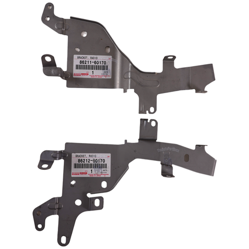 Toyota TOYOTA LEXUS Genuine GX470 UZJ120 2003-2007 Radio Bracket No.1 No.2 Set OEM 86211-60170-86212-60170