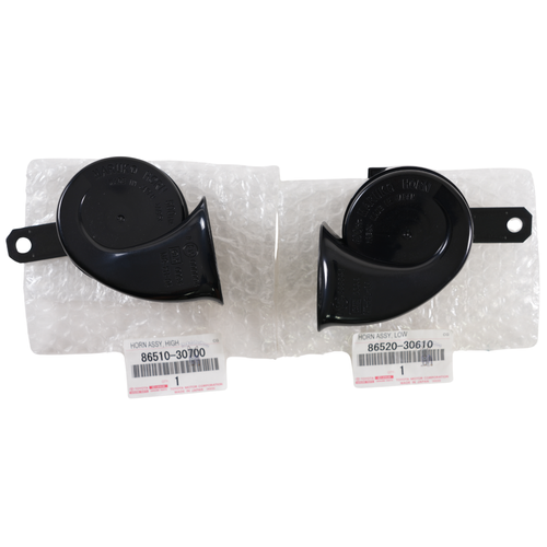 Toyota Toyota OEM Genuine Horn High Low Set 86510-30700 86520-30610 86510-30700-86520-30610