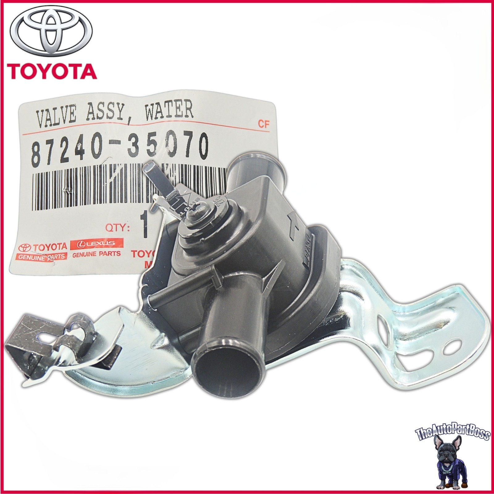 Toyota HVAC Heater Control Valve OEM Toyota 87240-35070 87240-35070