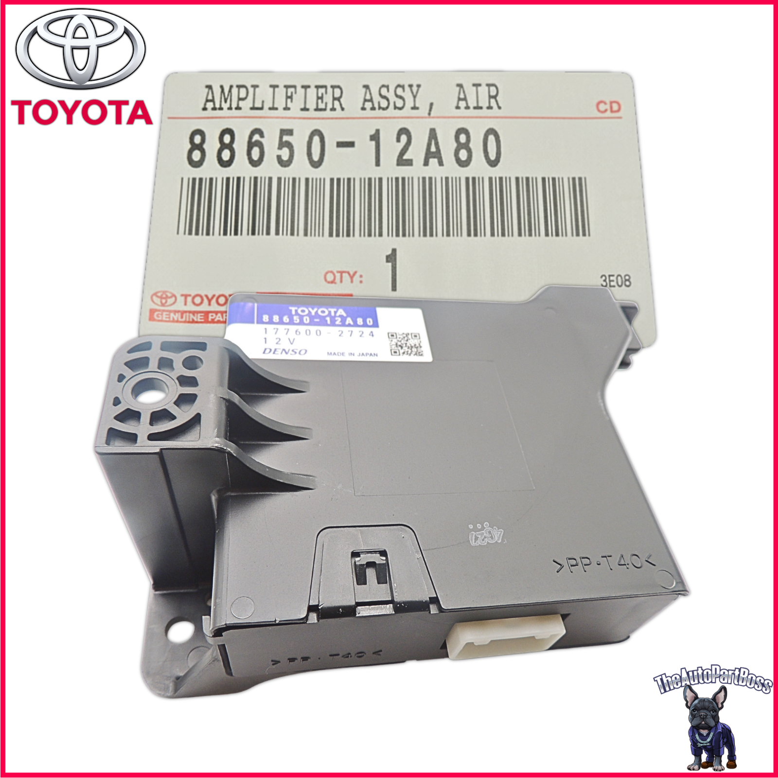 Toyota Amplifier OEM Toyota 88650-12A80 88650-12A80