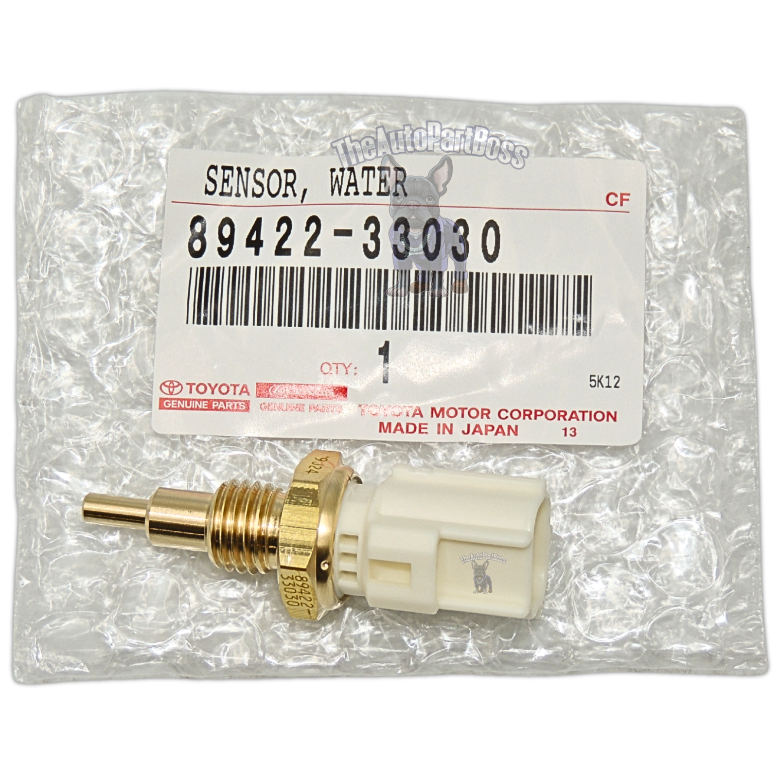 Toyota Engine Coolant Temperature Sensor Genuine Toyota 89422-33030 89422-33030