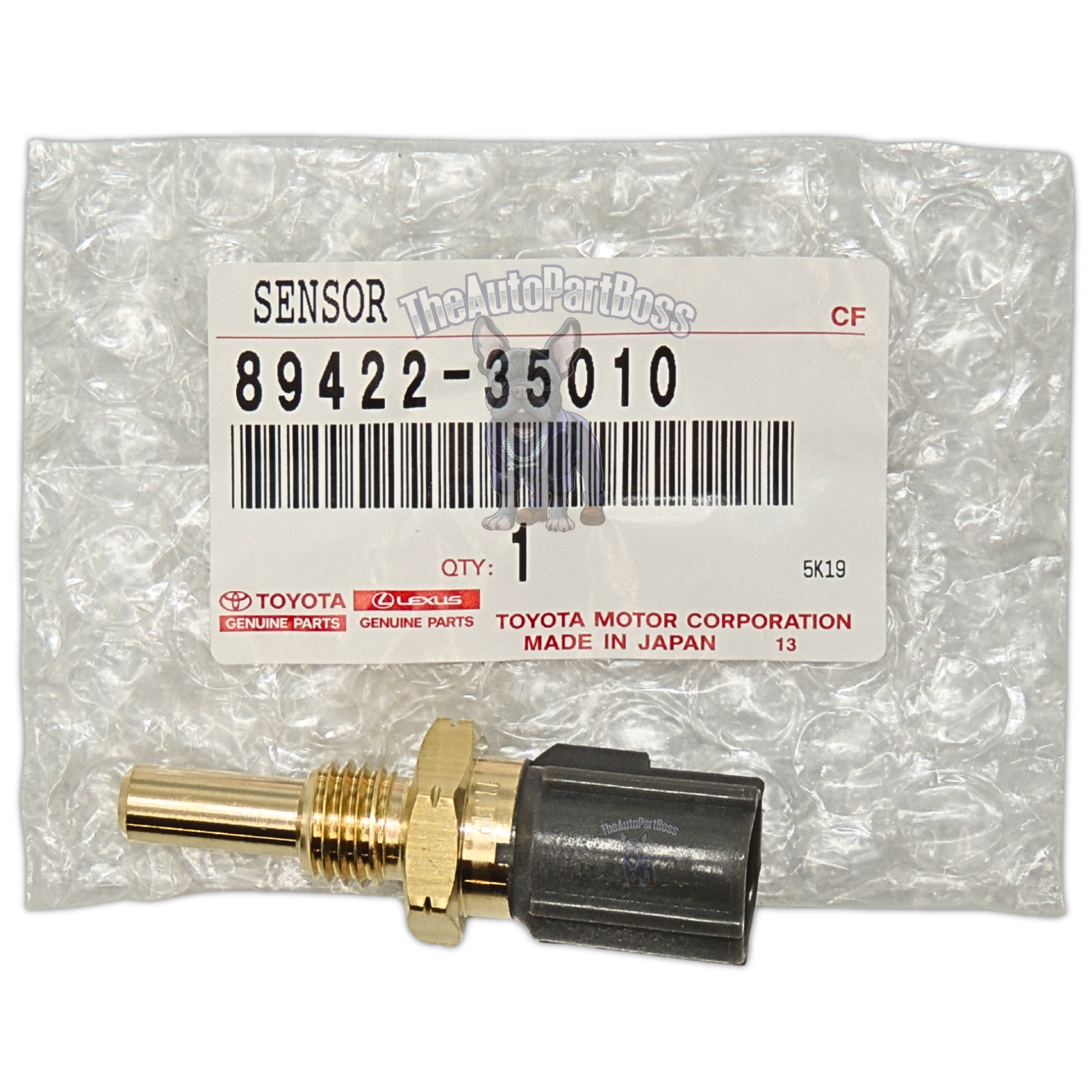 Toyota Engine Coolant Temperature Sensor Genuine Toyota 89422-35010 89422-35010