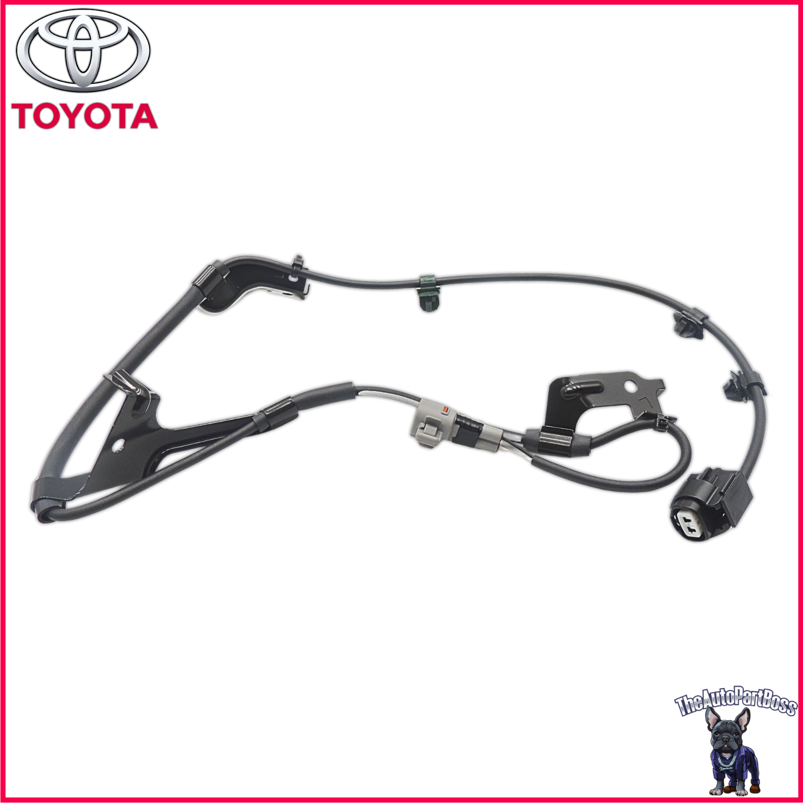 Toyota ABS Wheel Speed Sensor Wiring Harness OEM Toyota 89516-60080 89516-60080