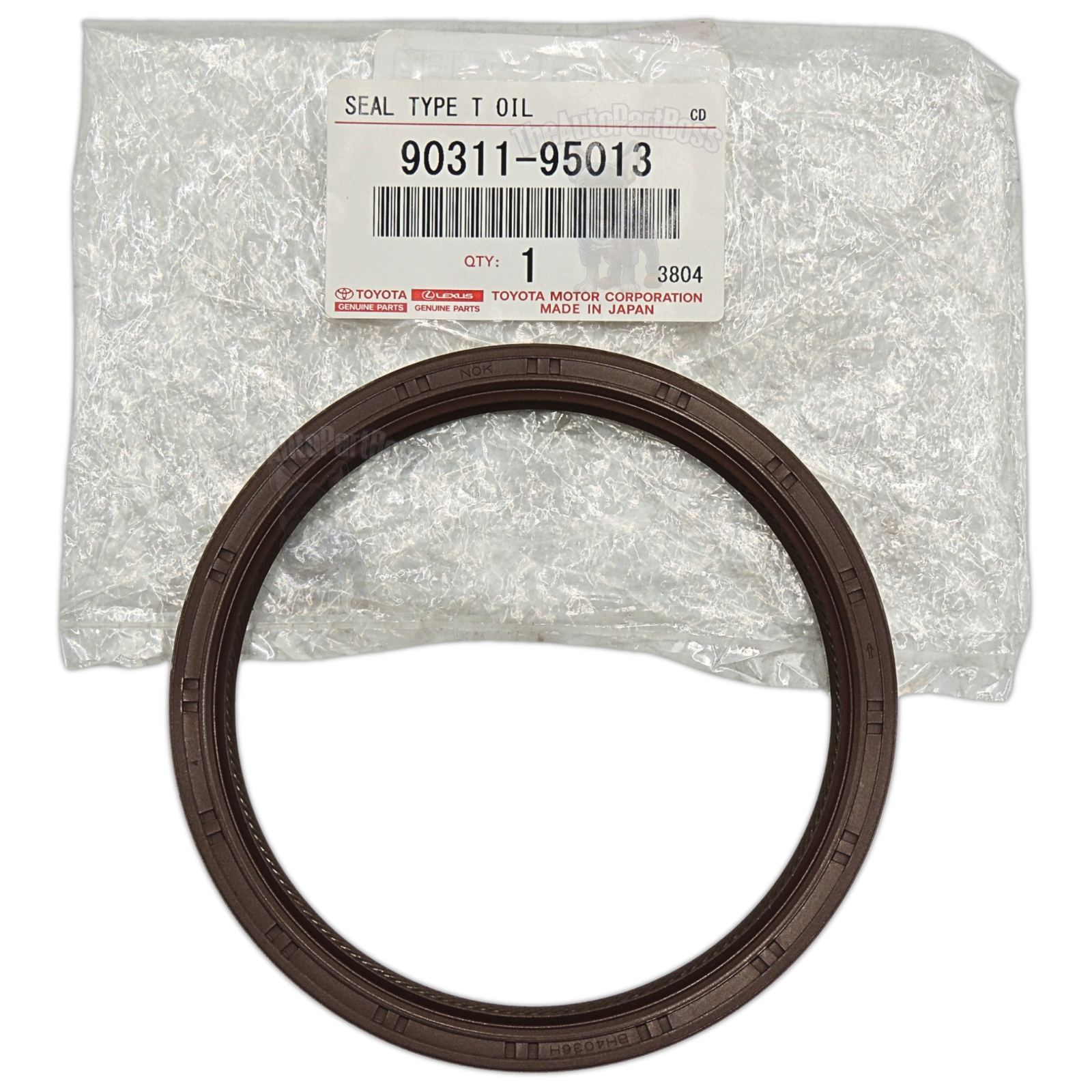 Toyota Engine Crankshaft Seal Rear Genuine Toyota 90311-95013 90311-95013