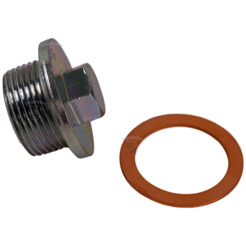 Toyota Genuine Toyota 90341-24016 FRONT DIFFERENTIAL DRAIN PLUG 90430-24003 GASKET 90341-24016-90430-24017