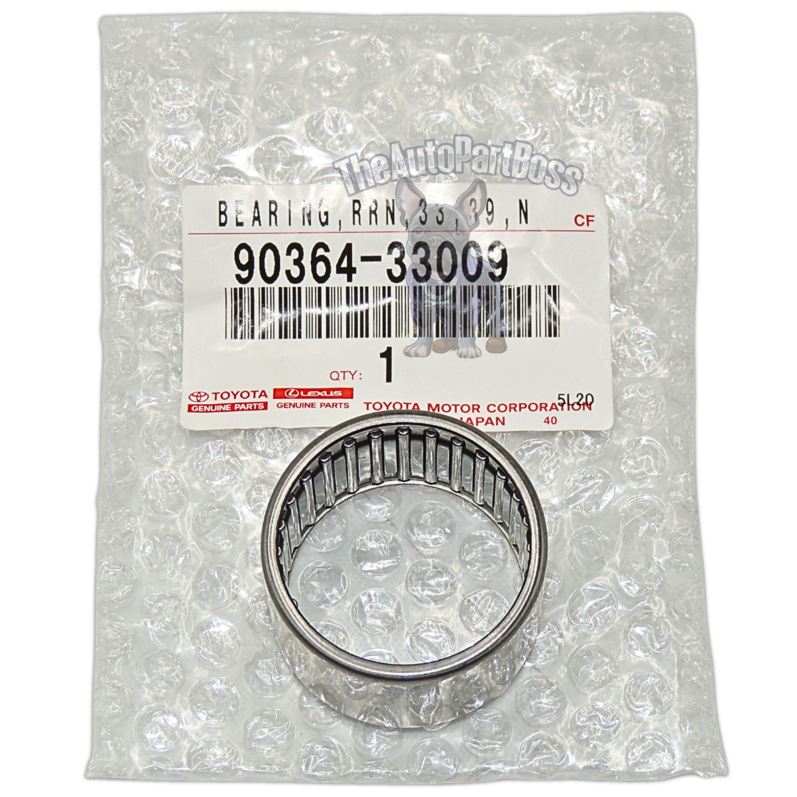 Toyota Differential Carrier Bearing Genuine Toyota 90364-33009 90364-33009