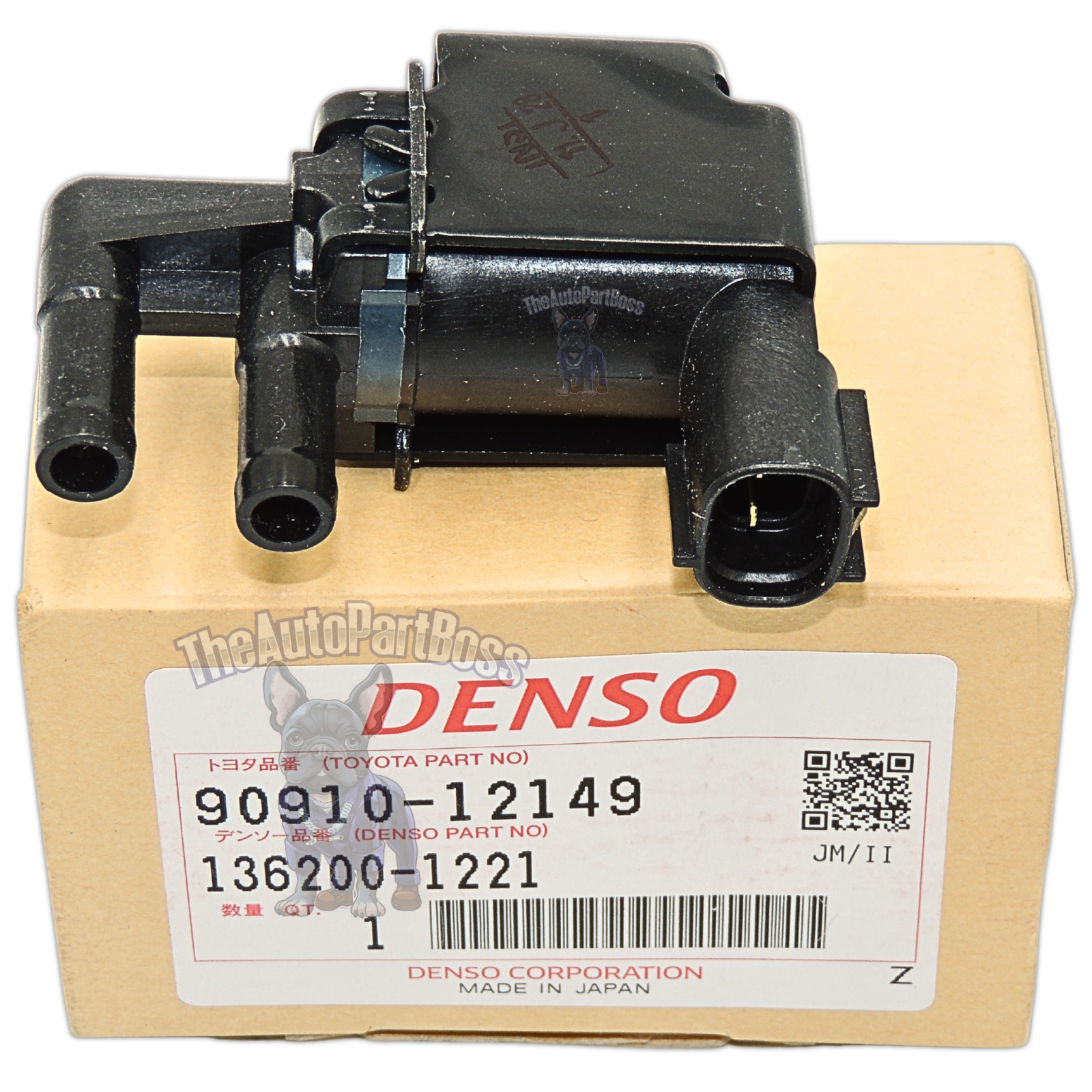 Toyota EGR Vacuum Delay Valve Genuine Toyota 90910-12149 90910-12149